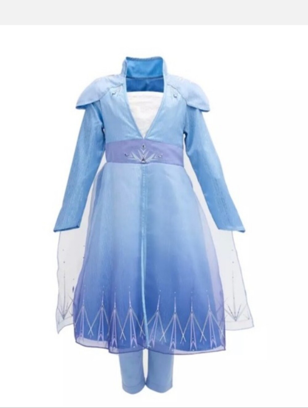 Disney Store Frozen 2 Traveling Elsa Costume